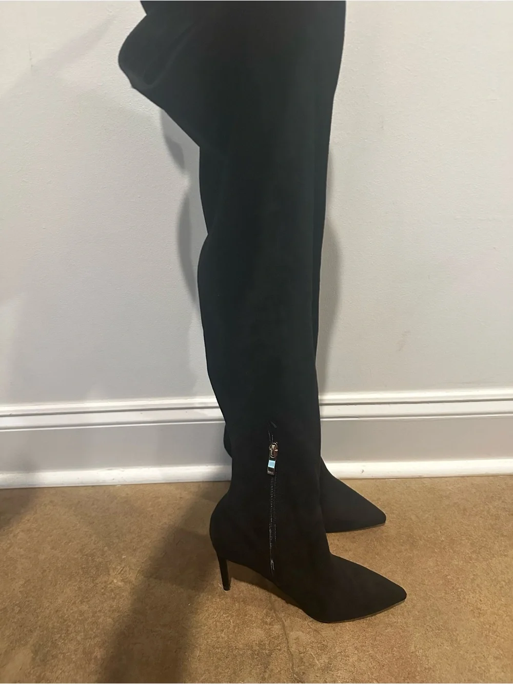 Women's Black Over-the-Knee Stiletto Boost 7